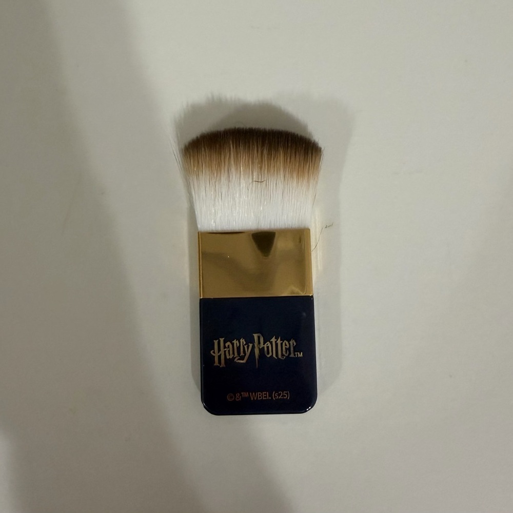 Profusion Cosmetics Gold and Blue Makeup Brush